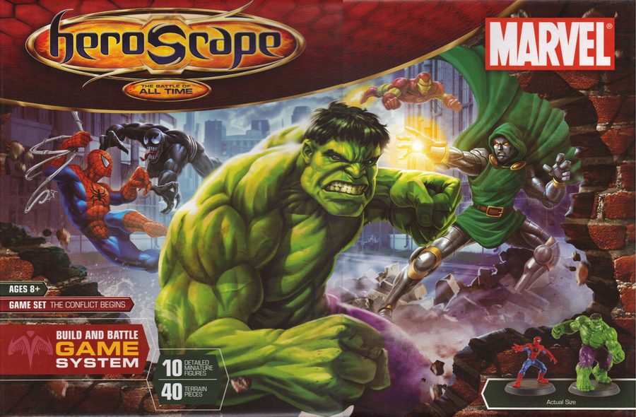 هیروسکیپ مارول: شروع درگیری Heroscape Marvel: The Conflict Begins