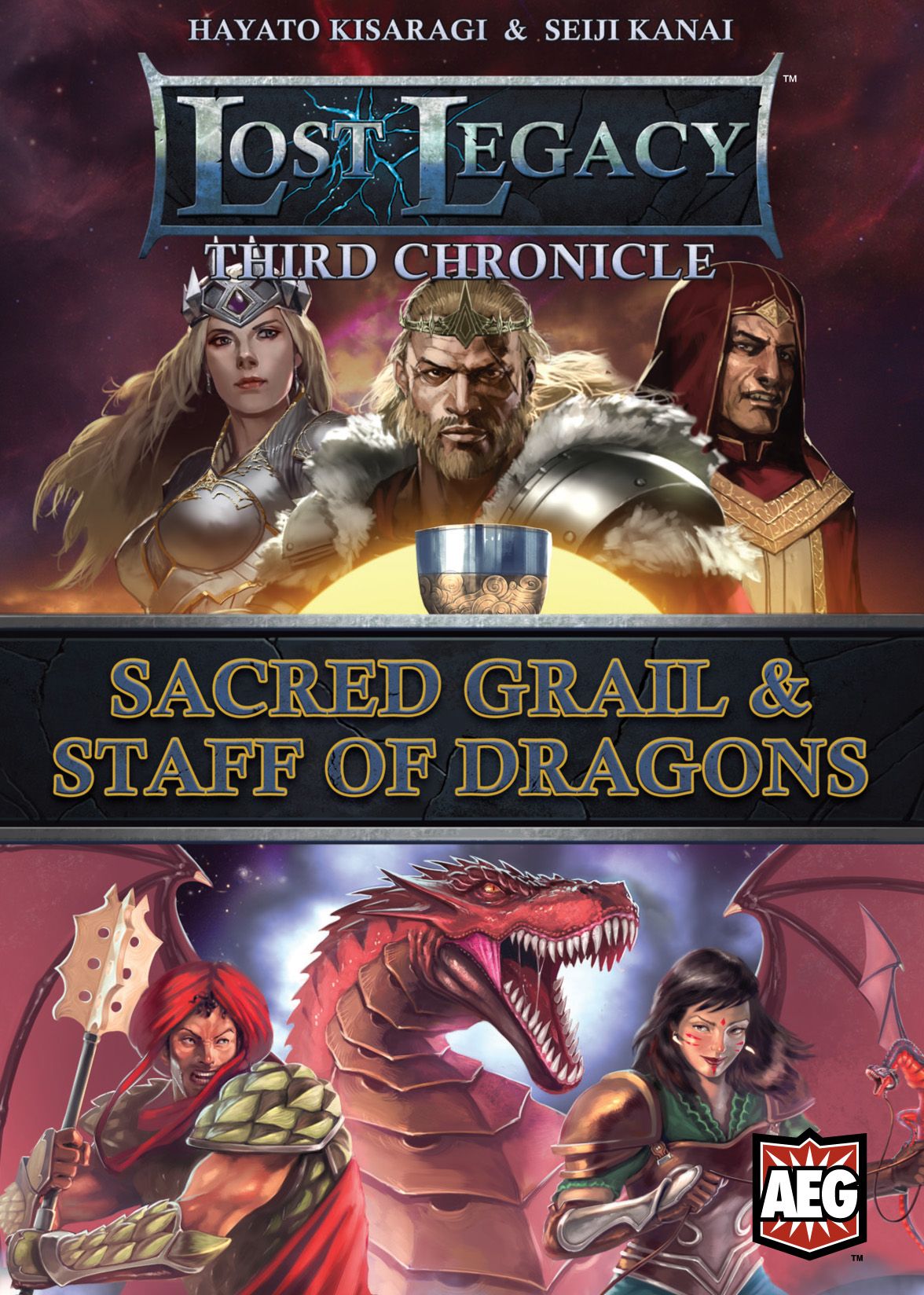 لاست لجیسی: کرونیکل سوم – جام مقدس و عصای اژدها Lost Legacy: Third Chronicle – Sacred Grail & Staff of Dragons