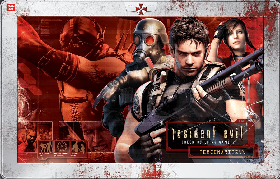 رزیدنت اویل دک بیلدینگ گیم: مرسنریز Resident Evil Deck Building Game: Mercenaries