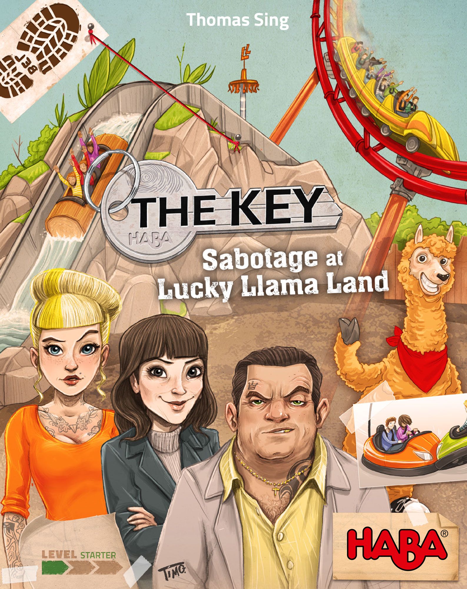 کی: خرابکاری در لکی لاما لند The Key: Sabotage at Lucky Llama Land