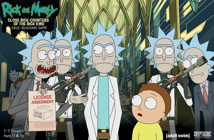 ریک اند مورتی: کلوز ریک-کانترز آو د ریک کایند دک-بیلدینگ گیم Rick and Morty: Close Rick-Counters of the Rick Kind Deck-Building Game