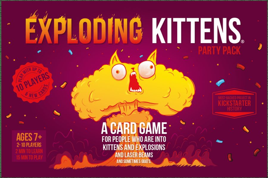گربه‌های انفجاری: پکیج مهمانی Exploding Kittens: Party Pack