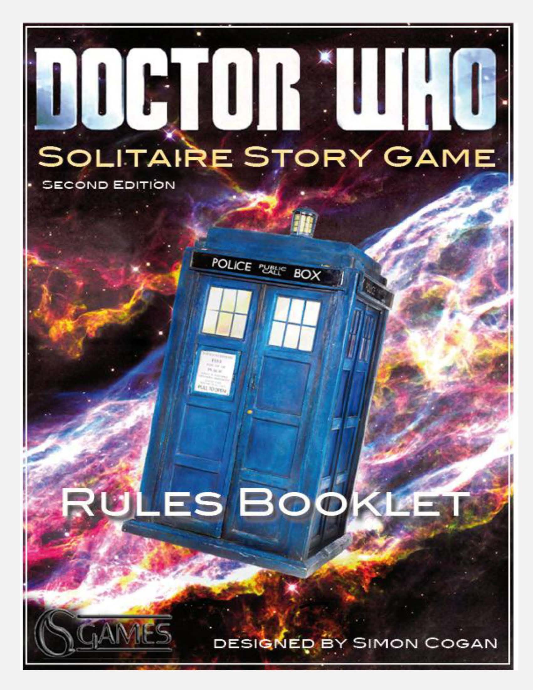 دکتر هو: داستان انفرادی (ویرایش دوم) Doctor Who: Solitaire Story Game (Second Edition)